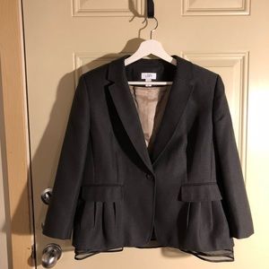 Ann Taylor Loft Peplum Blazer - Sz 14